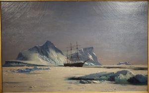 Scene in the Arctic by William Bradford, cir. 1880, De Young Museum, San Francisco (Wikimedia Commons-Public domain in US) 